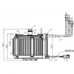 Мотор QS165 50H 20 кВт Encoder