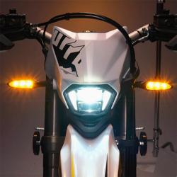 Накладка фары пластиковая черная