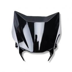 Накладка фары пластиковая черная